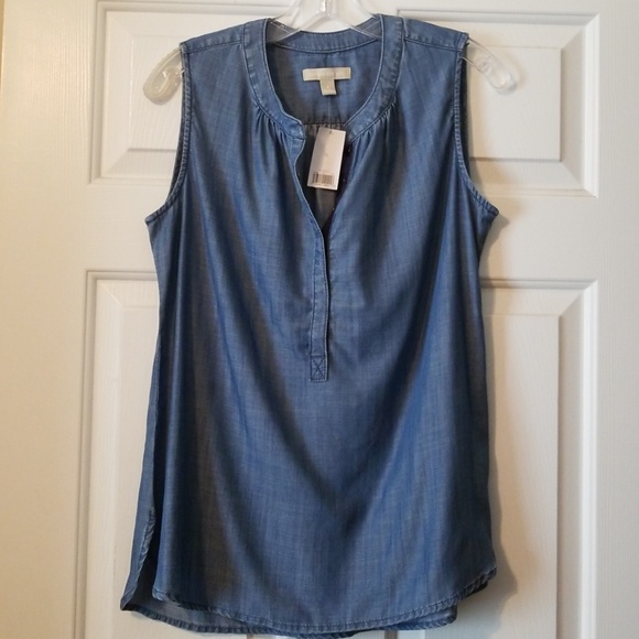 Banana Republic denim tank - Picture 2 of 6